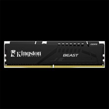 Kingston 64 GB Ddr5 6400MHZ Kıngston Beast Black Expo 2X32GB CL36 Dımm Dt KF564C32BBEK2-64TR