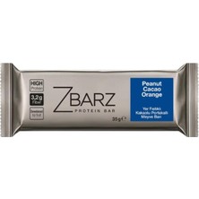Zbarz Yüksek Protein Bar - Yer Fıstığı , Portakal & Kakao 35 G E