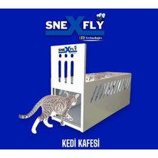 Snexfly Zararsız Kedi Yakalama Kafesi Kedi Yakalama Kapanı Tavşan Kedi Taşıma Baksı