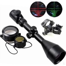  Comet 3-9X56EG Çıft Işık Kırmızı Yeşil Kaynaklı  Tüfek Dürbünü