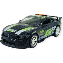Nur Store Spor Araba GT-500 Sürtmeli Işıklı Sesli Siyah Plastik 18CM - 1 Adet
