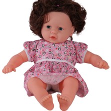 Nur Store 0073 60 cm Dou Gövdeli Saçlı Büyük Bebek
