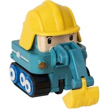 Nur Store POLI/MRT-617 Robar Poli Metal Araç Karakter Figürler Asorti