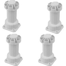 Nur Store Ayarlı Baza Ayağı 100 - 150 mm (4 Adet)