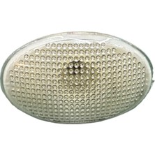 Mikasso 2 Adet Üniversal Her Araca Uyumlu Yan Çamurluk Sinyali Yapıştırma 12VTURUNCU Dipsiz Ampüllü