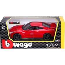 Nur Store 21082 Burago 1:24 Nissan Gt-R 2017 Model Araba