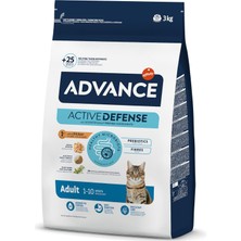 TeknoKapsül Advance Tavuklu ve Pirinçli Yetişkin Kedi Maması 3 kg