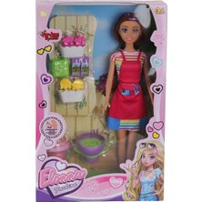 Nur Store WG-661005 Kutulu 29CM Aksesuarlı Çiçekçi