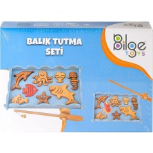 Nur Store B-104 Ahşap Balık Tutma Oyunu