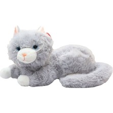 Nur Store PJH14473 Peluş 36 cm Sesli Kedi 4 Asorti