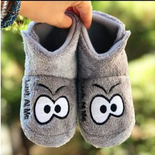 MyChild Erkek Çocuk Panduf Cırt Cırtlı Kaydırmaz Taban Anaokulu Kreş Ev Ayakkabısı