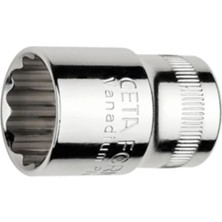 Mikasso 1/2"6 Köşe Lokma ANAHTAR-32MM/KARTLI
