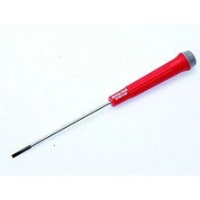 Mikasso Marka: 4500174125 Elektronikçi Tip Klemens Düz Uçlu Tornavida, Kırmızı, 4 x 125 mm Kategori