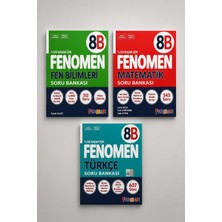 Fenomen Yayıncılık Fenomen 8.sınıf 8b Fen Bilimleri + 8b Matematik + 8b Türkçe ( 3 Kitap Set )