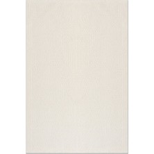 Rugzella Krem Bej Modern Soyut Desenli Dokuma Yumuşak Havlı Salon Halı