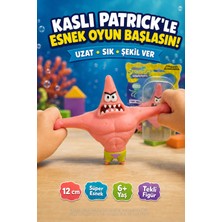 Open City Kaslı Patrick Yıldız Süper Esnek Sıkılabilir Uzayan Çocuk Oyuncak Figürü 12 cm Pembe