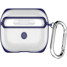 Wonew Mat Seri Airpods 3.nesil Lacivert Kılıf