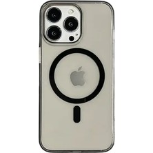 Wonew Ultra Ince 0,4 mm iPhone 16 Pro Max Magsafe Siyah Kılıf