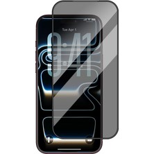iPhone 18 Pro Max Wiwu GT-034 Glass Ultra Privacy 3D Hayalet Ekran Koruyucu Cam Uygulama Aparatlı
