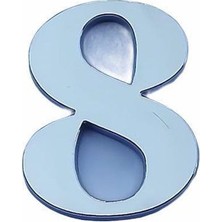 Nur Store Cemax Villa Boy 8 Rakamı 8,5 cm Yapışkanlı