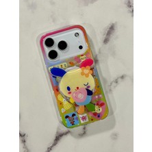 Mikasso Araba Içi Mıknatıslı Telefon Tutucu Gold Casper M500 Uyumlu Pembe Metal