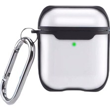 Wonew Mat Airpods 2. Nesil Siyah Kılıf