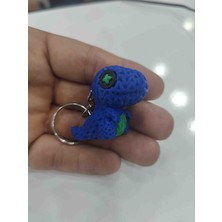 Motokraft T-Rex Sevimli Örgü Anahtarlık