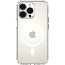 Wonew Ultra Ince 0,4 mm iPhone 16 Plus Magsafe Şeffaf Kılıf