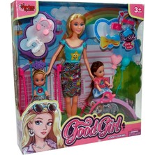 Nur Store WG-66749 Kutulu 29 cm 2 Çuklu Parkta Bebek - Vardem Oyuncak