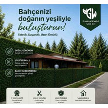 Hat Tel Çit 130 cm x 10 Metre Uzunluk Çim Çit Bahçe Çiti Çimli Çit