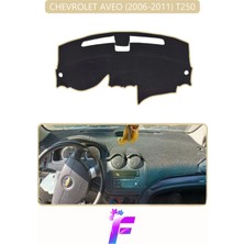 Mikasso Chevrolet Aveo (2006-2011) Araca Özel Torpido Örtüsü | Ön Göğüs Kılıfı | Tam Koruma | Tam Uyum | D49