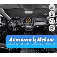 Mikasso Audi E-Tron 2020-2021-2022-2023-2024-2025 Oto Güneşlik Ön Cam Yuvarlak