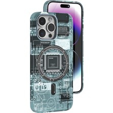 Wonew Neo + iPhone 14 Pro Magsafe Gri Kılıf
