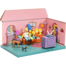 Nur Store JKSMP17556 The Simpsons Oturma Odası ve Figürlü Oyun Seti
