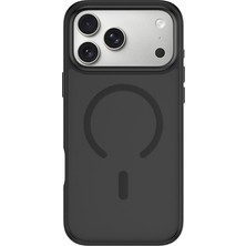 iPhone 18 Pro Max Wiwu FGG-012 Armorpro Serisi M-Safe Özellikli Parmak Izi Önleyici Siyah