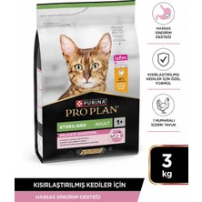 Pro Plan Delicate Tavuklu Kısırlaştırılmış Kedi Maması 3 kg