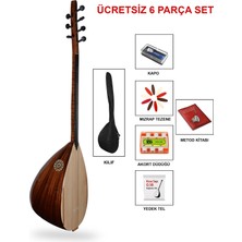 İstanbul Müzik Tedarik Maun Tekne Sap Ladin Kapak Set Bağlama