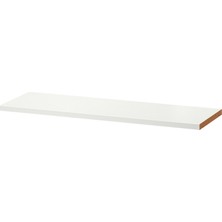 IKEA Modern Beyaz Kitaplık 76X26 cm - Salon Çalışma Odası Kaliteli Dolap - Şık Depolama