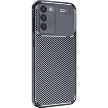 Vivo V30 Lite 4g Kılıf Auto Focus Karbon Kapak - Siyah