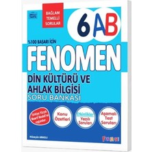 Akm Kitap 6. Sınıf Din Kültürü ve Ahlak Bilgisi A-B Soru Bankası Fenomen Okul Yayınları
