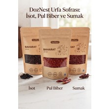 Doznest Urfa Sofrası: Isot 500 gr Pul Biber 500 gr ve Sumak 500 gr