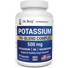 Dr. Berg Potassium Tri-Blend Complex  90 Capsul.(Ösg Özel Sporcu Gıdaları).