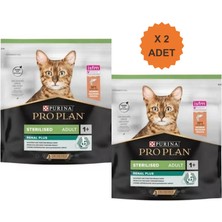 Pro Plan Renal Plus Sterilised Somonlu Kısırlaştırılmış Yetişkin Kedi Maması 400GR x 2 Adet