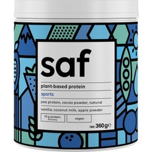 TeknoKapsül Saf Nutrition Bitkisel Protein + Superfood Mix, Sports (360 Gr)