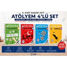 Atölyem 8. Sınıf 4’lü Başarı Seti – Fen Bilimleri, Matematik, Türkçe, Inkılap Tarihi