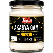 Tijda Akasya Gamı/arabic Gum/ Prbyt.toz Arap Zamkı 150 gr Lif Kaynağı Saf Içerik Acacia Senegal