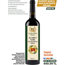 1 x 250 ml Kudret Narı & Sarı Kantaron Özleri Sıvı Ekstrakt Karışımı Lokman Hekim Hayat