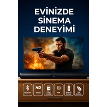 Blackbird Game Center Hepu HP-TV05 Bluetooth Soundbar Hoparlör Ses Sistemi - Tv ve Bilgisayar Uyumlu Ev Sinema Sistemi