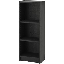 IKEA Modern Beyaz Kitaplık 40X28X106 cm - Salon Çalışma Odası Kaliteli Dolap - Şık Depolama
