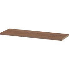 IKEA Modern Kahverengi Kitaplık 76X26 cm - Salon Çalışma Odası Kaliteli Dolap - Şık Depolama